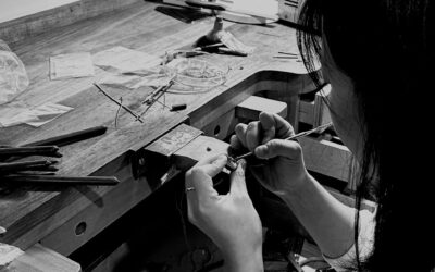 Jeweller, jewellerbench, lettertome