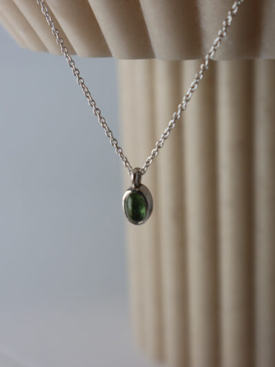 Green tourmaline necklace - Image 3