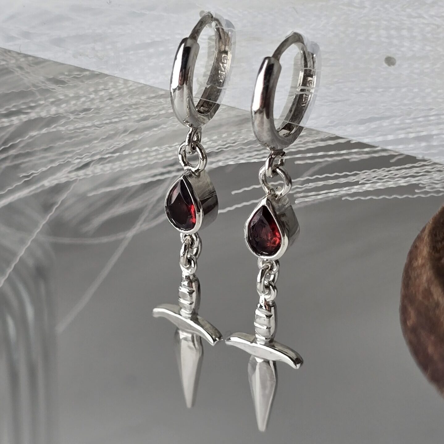dagger earrings