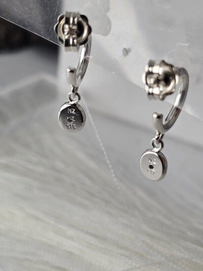 Star Coin Hoop Earrings - Image 5