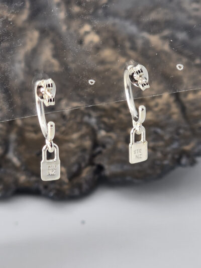 Starlock Hoop Earrings - Image 4