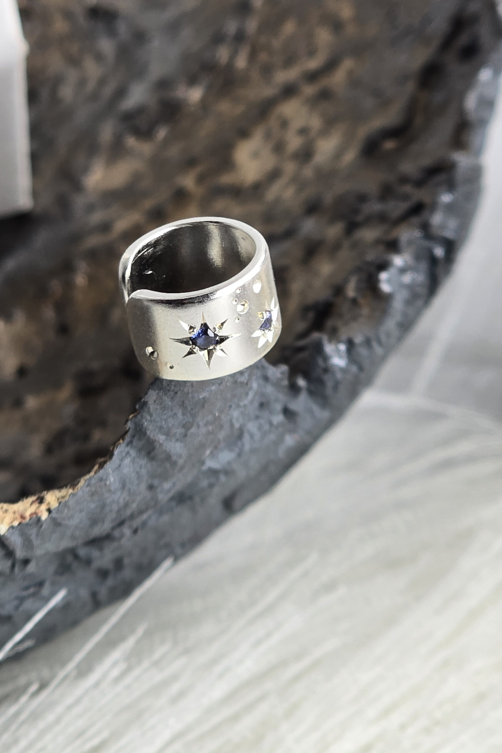 EC wide (4) Starry Night Ear cuff - Image 1
