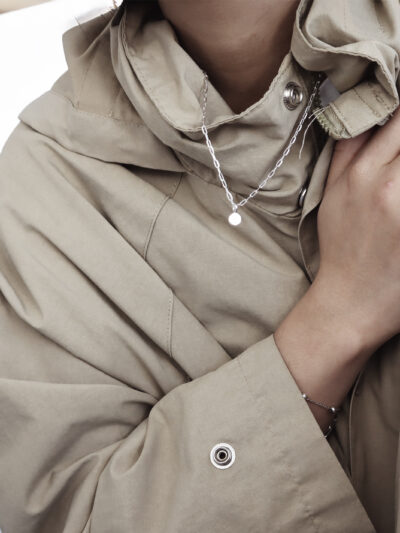 Signature Initial Coin Necklace - Image 5