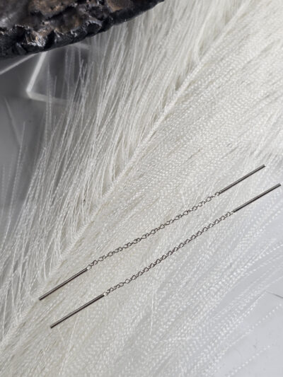 Classic Thread Earrings - Image 4